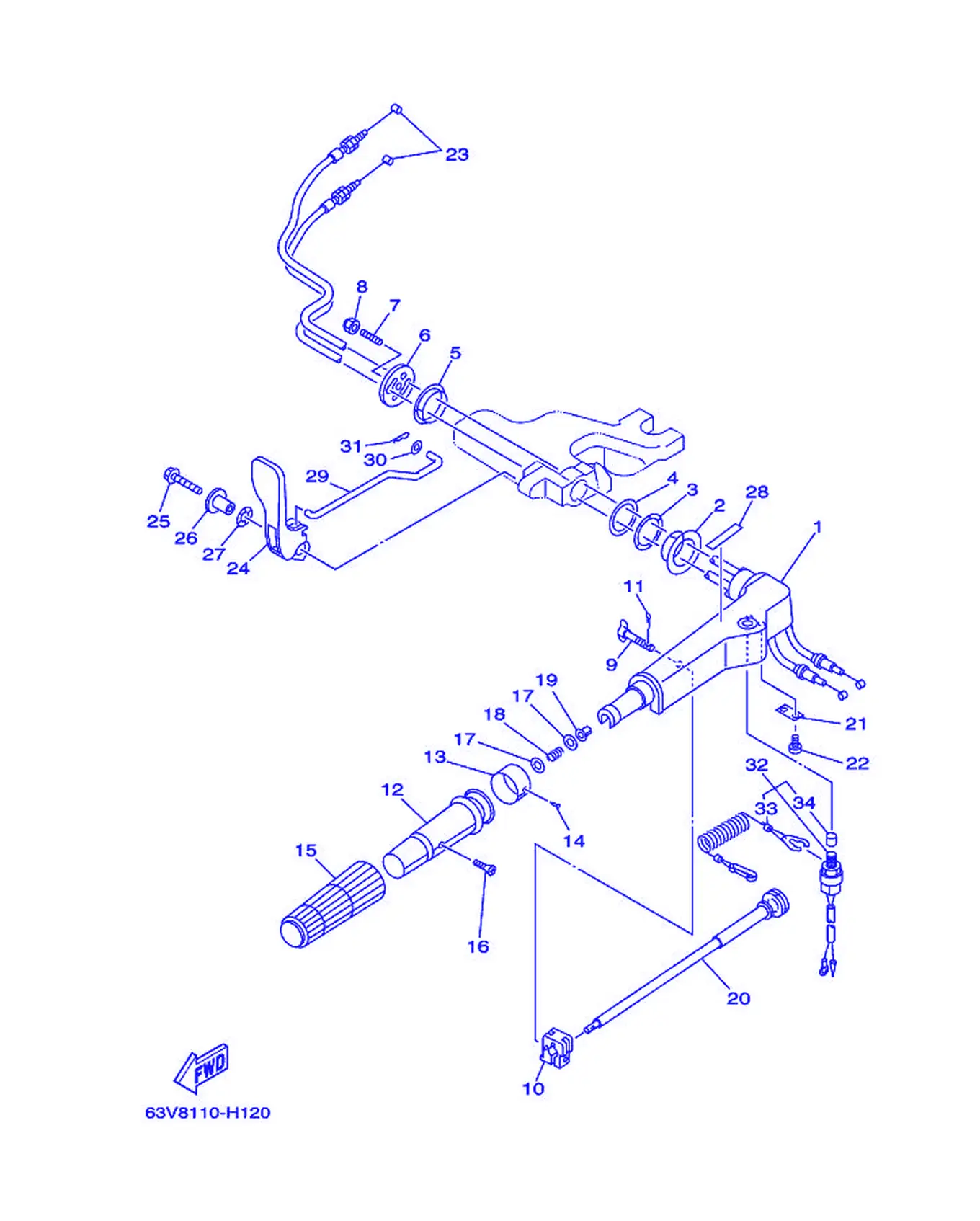 ステアリング爆炸图
